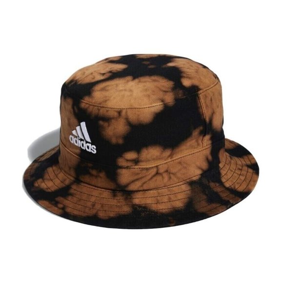 adidas | Accessories | Nwt Adidas Reverse Tye Dye Bucket Hat Black ...